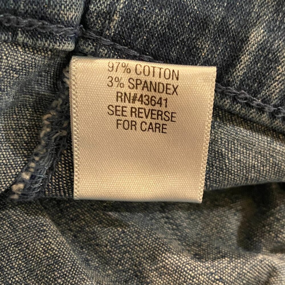 Croft & Barrow Elastic Waist Pull-On High-Rise Mom Jeans - Picture 4 of 4